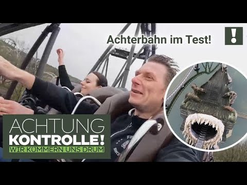 Nervenkitzel bei der TESTFAHRT! 😱 Achterbahncheck im HEIDE-PARK! | Achtung Kontrolle