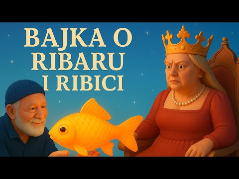 🎣🏡✨ Bajka o ribaru i ribici ✨🏡🐟 Zlatna ribica_Aleksandar Sergejevič Puškin_Сказка о рыбаке и рыбке 🐟
