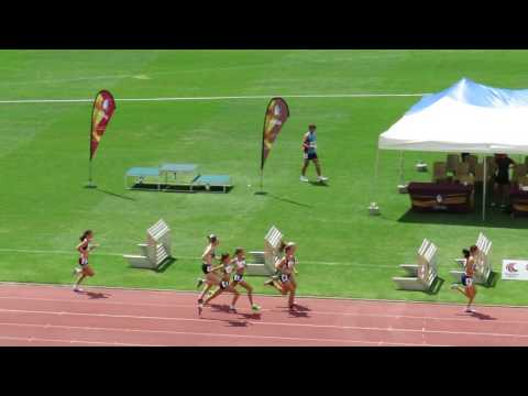 800m Final 17W Isabelle Burdon 2:11.45 Qld State Championships 2016