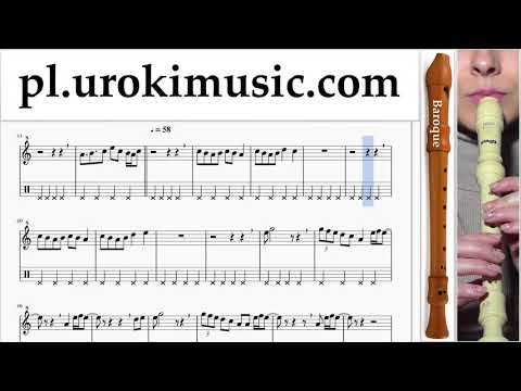 Jak Grać Na Flecie Prostym (Barokowy) Dua Lipa - New Rules Tabulatura Lekcje Część 2 um-i463