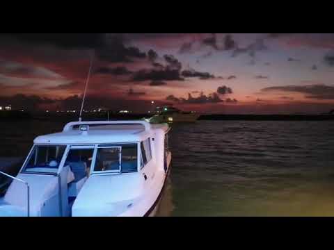 Amazing Sunset at Velana International Airport, Maldives