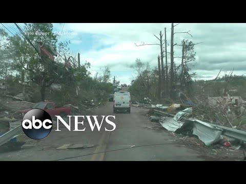 Series of tornadoes strike 8 states in the South l ABC News