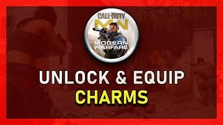 Modern Warfare - How to Unlock & Equip Weapon Charms!