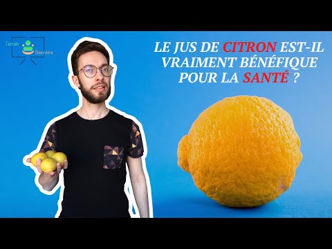 LE JUS DE CITRON LE MATIN EST-IL SI BÉNÉFIQUE POUR NOTRE SANTÉ ?