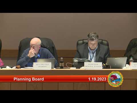 1.19.2023 Planning Board