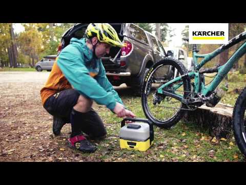 Fahrradreinigung – Mobile Outdoor Cleaner OC 3 – Kärcher