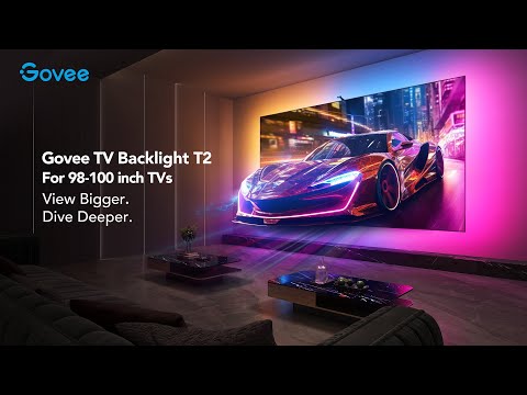 Govee T2 for 100” TVs - Truly view bigger & more immersive