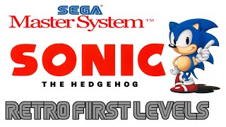 Sonic the Hedgehog - Sega Master System (Retro First Levels)