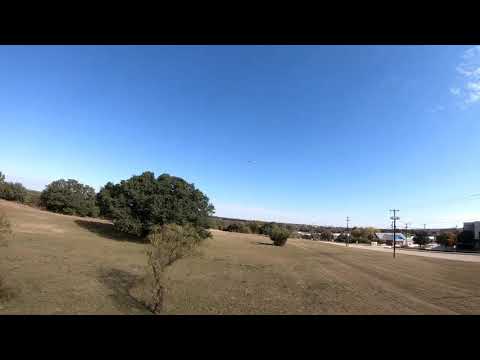Disc golf drone chase