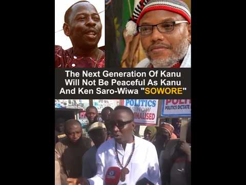 Sowore Speaks On the Next Nnamdi Kanu