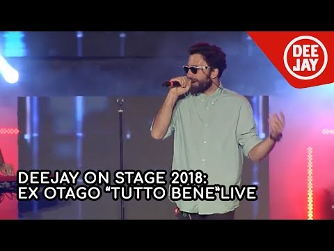 Gli Ex-Otago sul palco di Deejay On Stage con 'Tutto Bene'