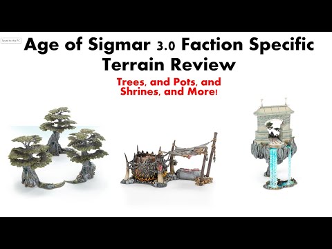Age of Sigmar 3.0 Faction Specific Terrain Features Review