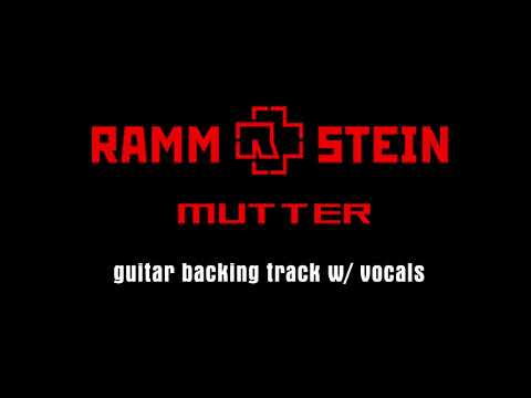 Rammstein - Mutter (con voz) Backing Track