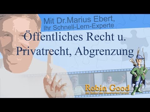 Öffentliches Recht u. Privatrecht, Abgrenzung