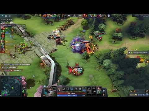 OG in top form for TI 10! playing with Thunder Predator