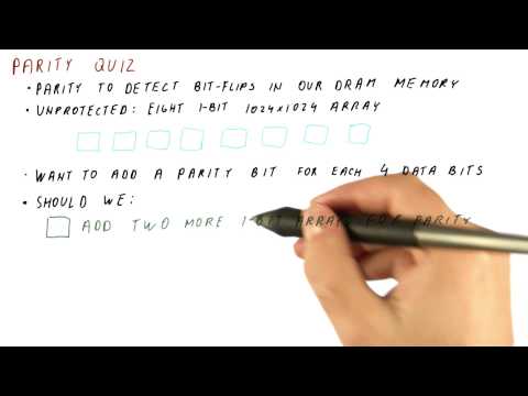 Parity Quiz - Georgia Tech - HPCA: Part 5