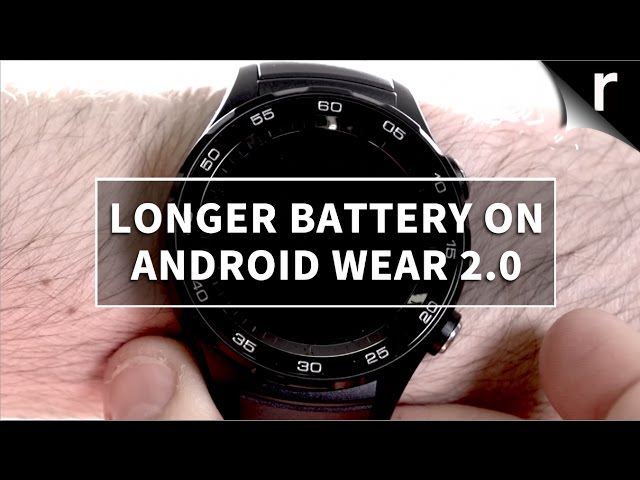 ticwatch e battery tips