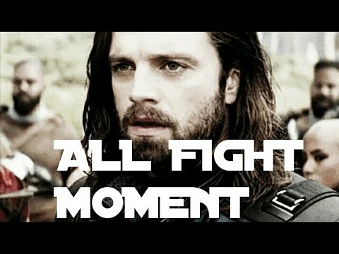 BUCKY [WHITE WOLF] FIGHT COMPILATION [AVENGERS : INFINITY WAR] HD
