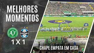 CHAPECOENSE 1x1 GRÊMIO | MELHORES MOMENTOS | VERDÃO SAI NA FRENTE, MAS TRICOLOR EMPATA