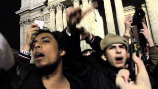 Lowkey performs Million Man March to Occupy LSX