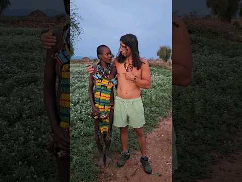 Hamar Tribe Girl in Village 🇪🇹 #HamarTribe #Ethiopia #Indigenous #OmoValley #Hamar