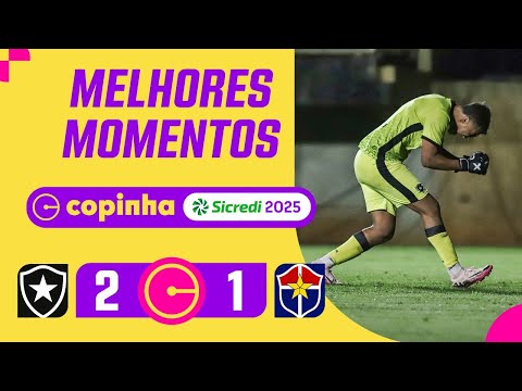 Gols e lances de Botafogo x Fast - AM