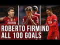ROBERTO FIRMINO | All 100 goals for Liverpool... so far! | Great goals, iconic celebrations!