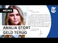 ‘In brief Amalia zit deze hint verborgen’