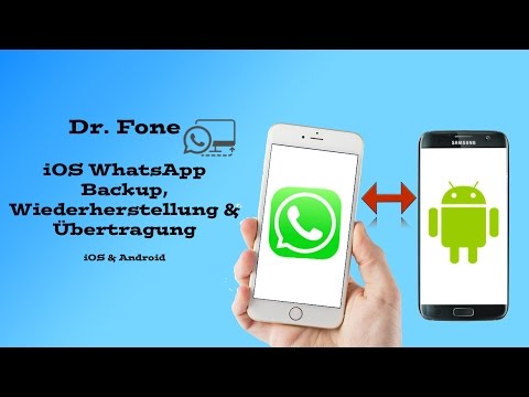 Dr. Fone: iOS WhatsApp Backup, Wiederherstellung & Übertragung [Full HD]
