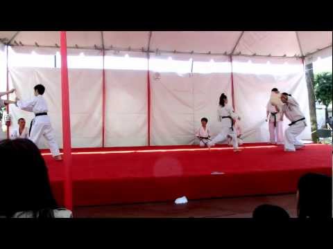 YAMAKI KARATE  Performance①   March 23,2013 TOKYO CITY CUP  JAPAN FAMILY DAY SANTA ANITA PARK