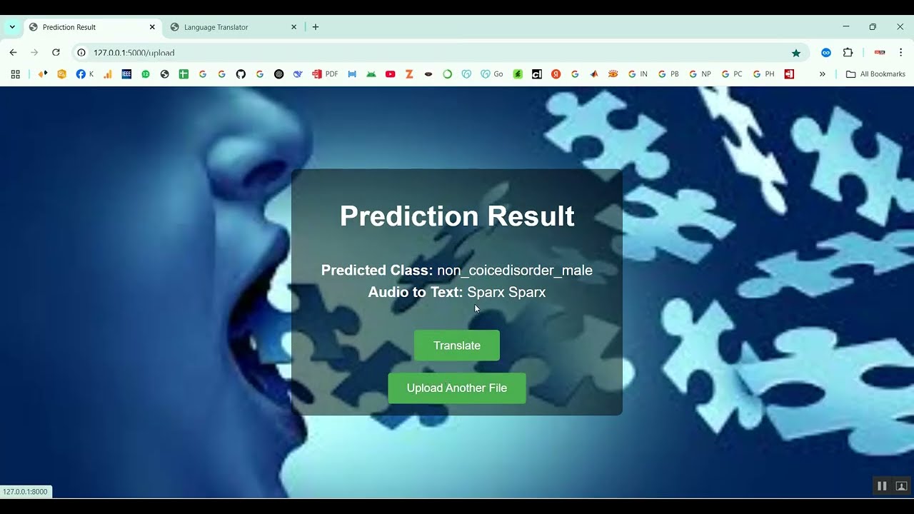 Voice Disorder Prediction using Audio Dataset in Python Projects