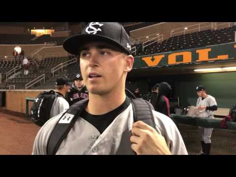 Jonah Bride after the SEC opener win over Tennessee.