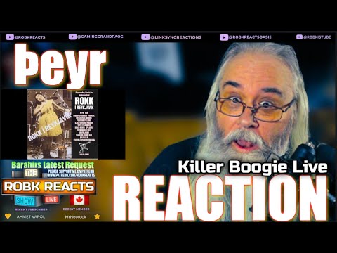 Þeyr Killer Boogie Live Reaction! First Time Hearing | Requested