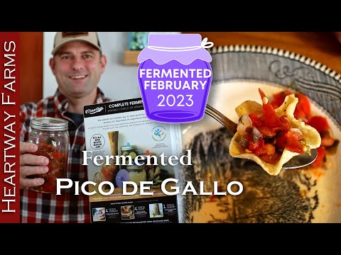 Fermented Pico de Gallo! Fermented February Collaboration | Heartway Farms