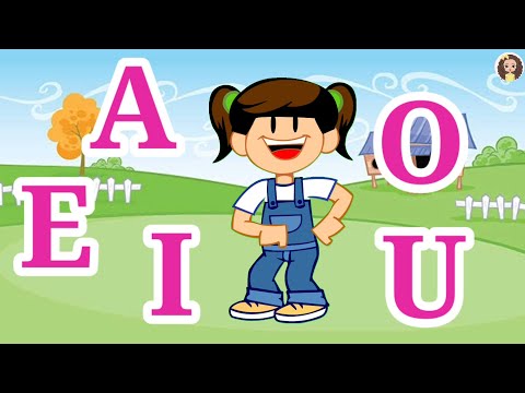 MARIANA E AS VOGAIS A E I O U  - MÚSICA INFANTIL - VÍDEO INFANTIL MUSICAL - KIDS SONG