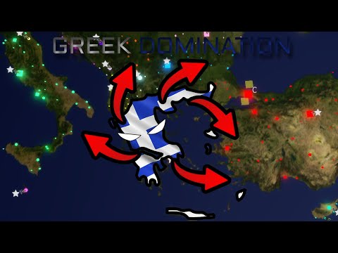 Greece DOMINATES Eurasia And ESTABLISHES A Neo-Macedonian EMPIRE (Roblox Rise Of Nations)
