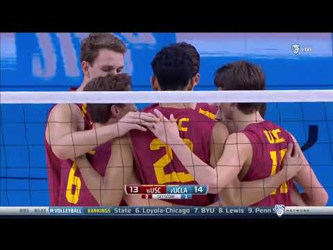 Men’s Volleyball: USC 0, UCLA 3 - Highlights 2/14/18