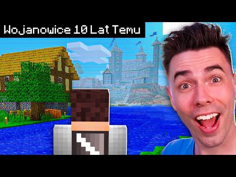 WCHODZĘ na MÓJ STARY ŚWIAT w Minecraft! *10 Lat Temu*