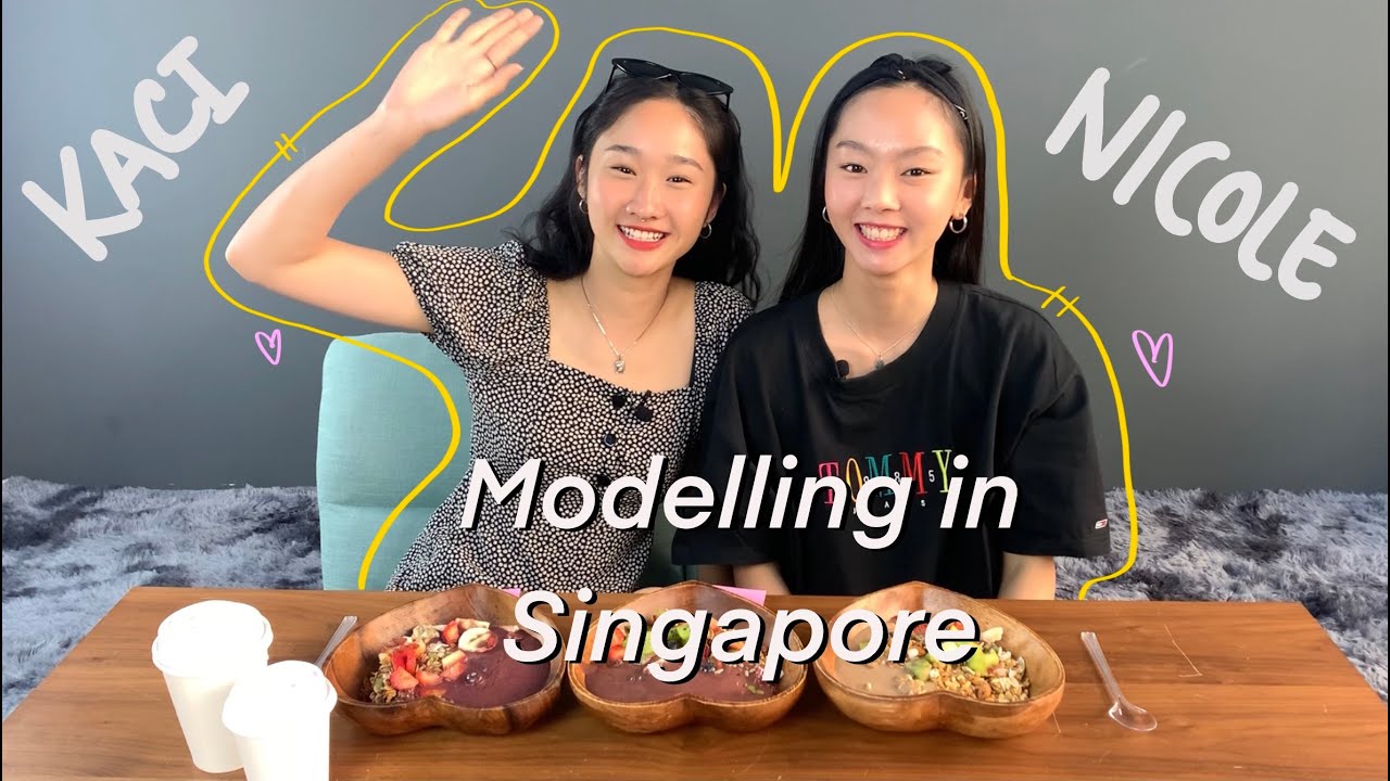 Modeling in Singapore - how much do models earn? | Kaci x Nicole Mukbang | Basic Models