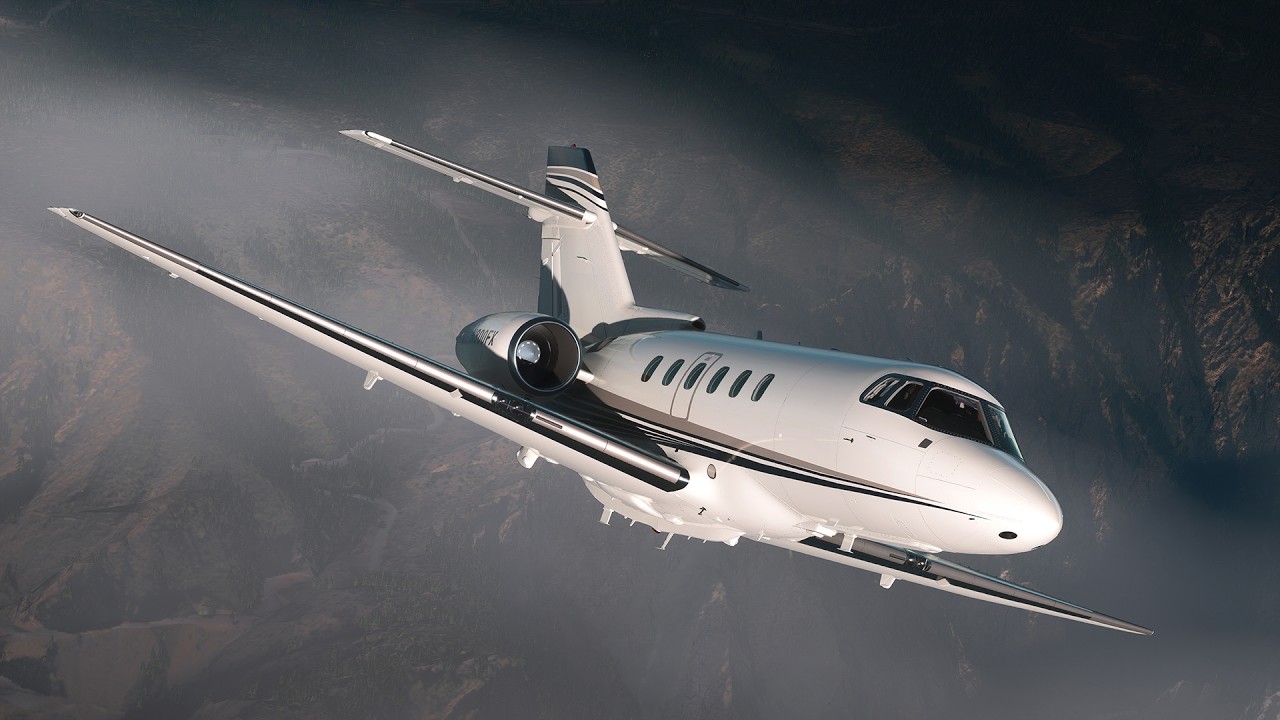 Hawker 800XP Trailer