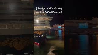 Midnight Magic at Port Canaveral!   #cruise #travel