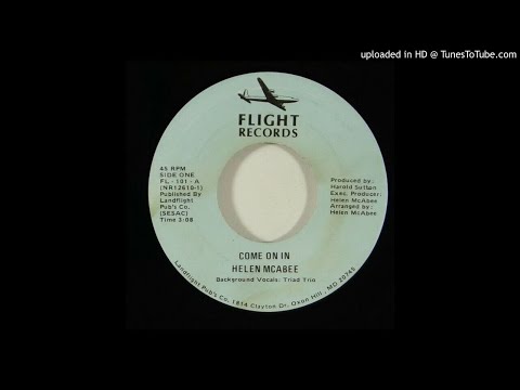 Rare Modern Soul Gospel 45 Helen Mcabee ‎– come on in / walk around heaven