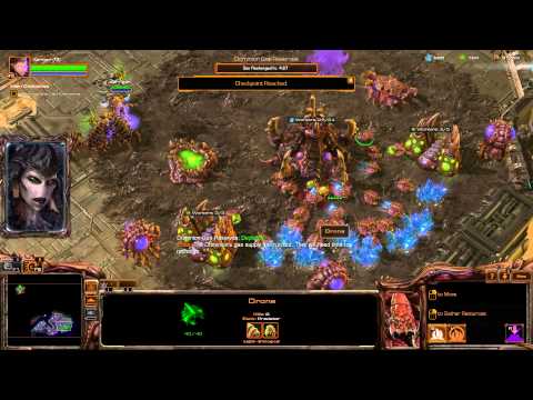 Starcraft 2: Heart of the Swarm - Infested Mission - Normal