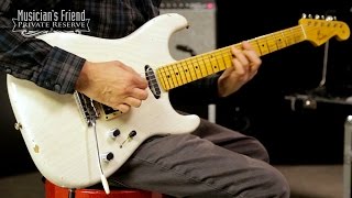 Video thumbnail for Fender Custom Shop Limited Edition H/S Relic Stratocaster Electric Guitar by Musician's Friend
