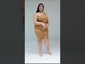 Plus Size Curvy Sexy Fashion Model Short Shorts