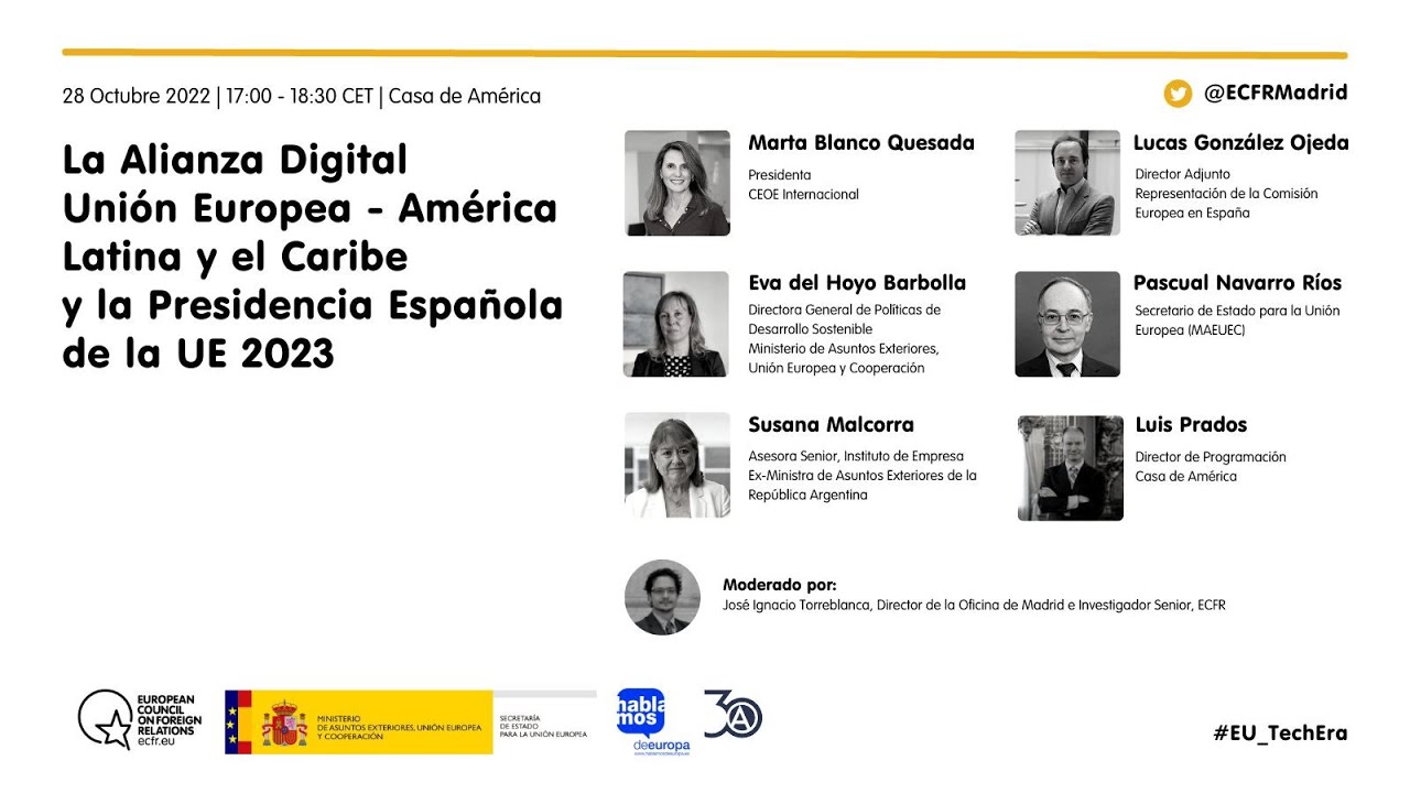 Eva del Hoyo | Debate público sobre la Alianza Digital entre la UE y América Latina (4/5)