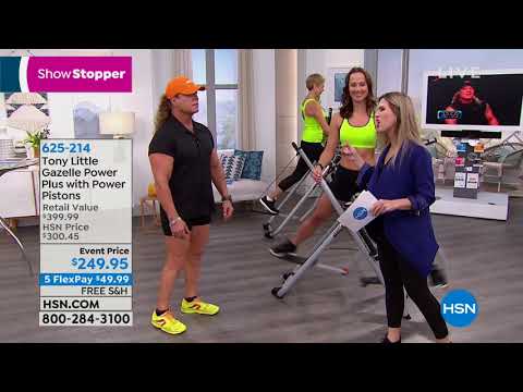 HSN | Tony Little Health & Fitness featuring Gazelle 01.17.2019 - 09 AM