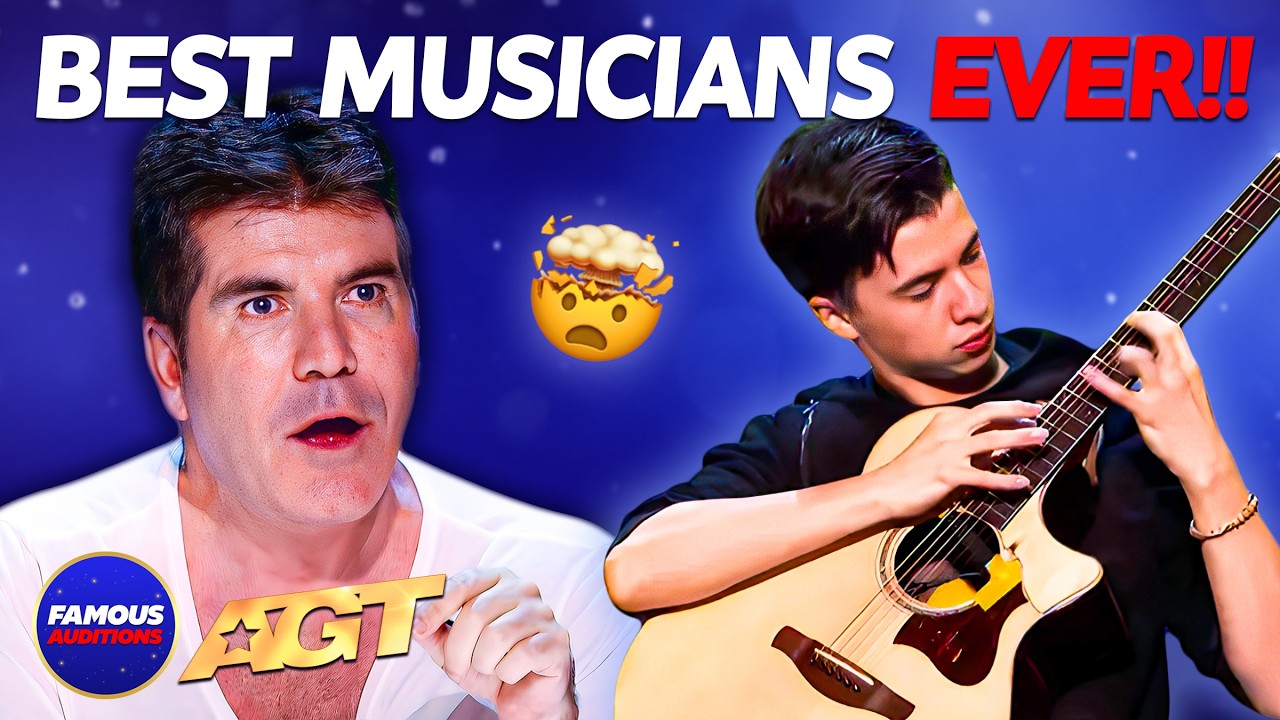 20 Most ICONIC Musicians EVER on America’s Got Talent! 🤯🎶
