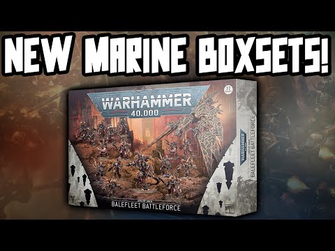 NEW CHAOS & SPACE MARINE BOXSETS! More coming!