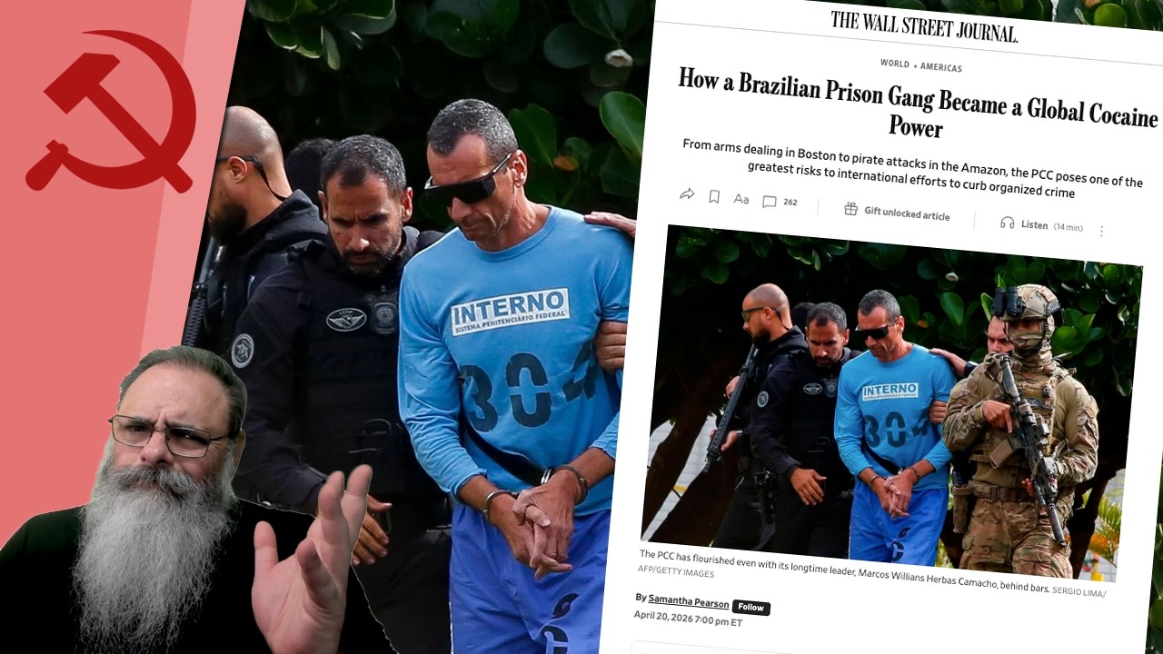 PCC vira REPORTAGEM no WALL STREET JOURNAL que PEDE a CLASSIFICAÇÃO como GRUPO TERRORISTA